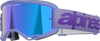 ALPINESTARS GOGGLES Vision 5 Goggle - Wordmark - Purple - Blue Mirror Lens 5102425-3116