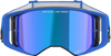 ALPINESTARS GOGGLES Supertech Goggle - Stream - Blue - ABS Vision - Blue Mirror Lens 5100625-7271
