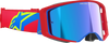 ALPINESTARS GOGGLES Supertech Goggle - Corp - Red/Blue - ABS Vision - Blue Mirror Lens 5100325-3055