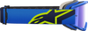 ALPINESTARS GOGGLES Vision 5 Goggle - Corp - Blue/Yellow - Blue Mirror Lens 5101825-7288