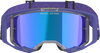 ALPINESTARS GOGGLES Vision 8 Goggle - Corp - Purple - Blue Mirror Lens 5101625-3116