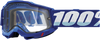 100% Accuri 2 Enduro MTB Goggle - Blue - Clear Lens 50016-00002