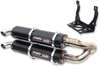 TRINITY RACING Stage 5 Slip-On Dual Muffler - Black TR-4160S-BK
