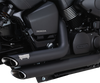 VANCE & HINES Shortshots Staggered Exhaust System - Black 48319