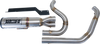 VANCE & HINES 2-into-1 High Output PCX™ Exhaust System - Brushed - Touring 27321-22
