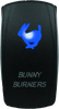 DragonFire Racing Lighted Switch Bunny Burner On/Off Blue
