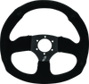 DragonFire Racing Steering Wheels - D-shaped- Suede- Iron Series- 0in offset