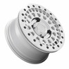 Black Rhino Parker Beadlock UTV Wheel (Silver)