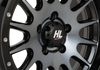 HIGH LIFTER Wheel - HL25 - Front/Rear - Dark Tint Gray - 15x7 - 5/4.5 - 4+3 (+10 mm) 15HL25-1655