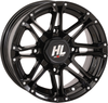 HIGH LIFTER Wheel - HL3 - Front/Rear - Gloss Black - 12x7 - 4/156 - 4+3 (+10 mm) 12HL03-1256