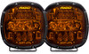 RIGID Adapt XP Pair Amber Pro LED Headlights - Universal Fit for Off-Road and Automotive Applications
