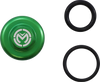 MOOSE OFFROAD Oil Cap - Green - Kawasaki T14-6303GN