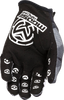 MOOSE OFFROAD Youth MX1™ Gloves - Black/White - Large 3332-1720