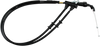 MOOSE OFFROAD Black Vinyl Throttle Cable - 31" - Yamaha 45-1265