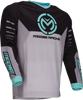 MOOSE OFFROAD Qualifier® Jersey - Gray/Teal - XL 2910-8186