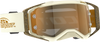 SCOTT Prospect Pro Circuit Amplifier Goggle - Beige/White/Brown - Gold Chrome Works Lens 423514-1074324