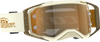 SCOTT Prospect Pro Circuit Amplifier Goggle - Beige/White/Brown - Gold Chrome Works Lens 423514-1074324