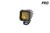Diode Dynamics Stage Series C1 LED Pod Pro - Yellow Wide Standard ABL Each