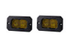 Diode Dynamics Stage Series 2 In LED Pod Pro - Yellow Fog Flush ABL (Pair)