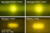 Diode Dynamics Stage Series 2 In LED Pod Pro - Yellow Fog Flush ABL (Pair)