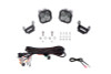 Diode Dynamics 2021 Ford Bronco Sport SS3 LED Ditch Light Kit - White Combo