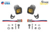 Diode Dynamics Stage Series C1 LED Pod Sport - Yellow Wide Standard ABL (Pair)