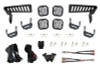 Diode Dynamics 18-21 Jeep JL Wrangler/Gladiator SS3 Cowl LED Bracket Kit - White Pro