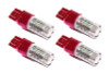 Diode Dynamics 7443 LED Bulb XP80 LED - Red Set of 4