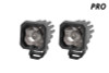 Diode Dynamics Stage Series C1 LED Pod Pro - White Flood Standard RBL (Pair)