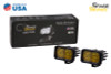 Diode Dynamics Stage Series 2 In LED Pod Sport - Yellow Spot Standard ABL (Pair)