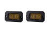 Diode Dynamics Stage Series 2 In LED Pod Pro - Yellow Flood Flush ABL (Pair)