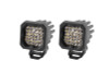 Diode Dynamics Stage Series C1 LED Pod Sport - White Flood Standard ABL (Pair)