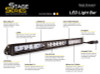 Diode Dynamics 30 In LED Light Bar Single Row Straight - Amber Combo Each Stage Series