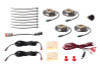 Diode Dynamics RGBW Footwell Strip Kit 4pc Multicolor