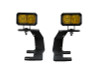 Diode Dynamics 14-19 Silverado/Sierra SSC2 LED Ditch Light Kit - Yellow Pro Combo