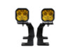 Diode Dynamics 14-19 Silverado/Sierra SS3 LED Ditch Light Kit - Yellow Pro Combo