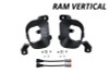 Diode Dynamics SS3 Ram Vertical Fog Light Mounting Bracket Kit