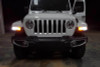 Diode Dynamics JL Wrangler Front Turn Stage 1 (7443 LED Bulb HP48 - White and - Amber)