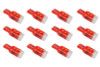 Diode Dynamics 194 LED Bulb HP3 LED - Red Set of 12