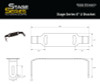 Diode Dynamics Stage Series 6 In U Bracket (Pair)
