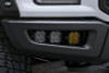 Diode Dynamics 17-20 Ford Raptor SS3 LED Fog Light Kit - White Pro