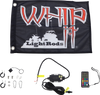 WHIPITLIGHTRODS 3' Light Rod Whip - Chase - Black SB-CHSBTR-131