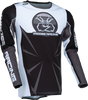 MOOSE OFFROAD Agroid Jersey - Black/White - 2XL 2910-7909