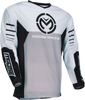 MOOSE OFFROAD Qualifier® Jersey - Black/White - XL 2910-8154