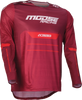 MOOSE OFFROAD Alpha One Jersey - Burgundy/White - XL 2910-8314