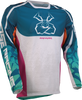 MOOSE OFFROAD Sahara Jersey - Teal/Orange/Pink - Small 2910-8339