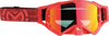 MOOSE OFFROAD XCR Goggle - Red - Red Mirror Lens 2601-3162