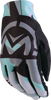 MOOSE OFFROAD MX2™ Gloves - Black/Teal - XL 3330-7960