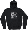 MOOSE OFFROAD Youth Split Personality Hoodie - Black - Medium 3052-0674