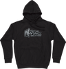 MOOSE OFFROAD Women's Moose Offroad Hoodie - Black - Large 3051-1229